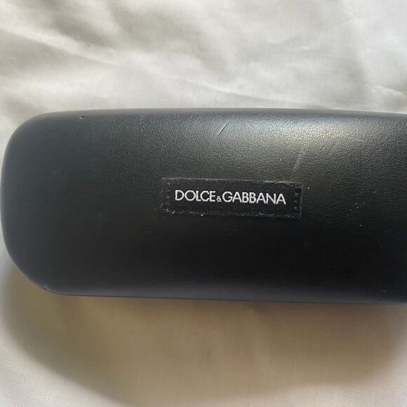 Dolce & Gabbana Glasses Eyeglasses HardShell Clamshell Case Only 6"L x 2"W x 1"H - Picture 1 of 9